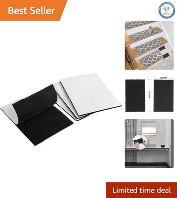 Versatile 4x6 Inch Hook and Loop Fasteners   Strong Hold, Indoor & Outdoor