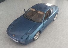 1:18 Bburago Ferrari 456 GT Blue Diecast Model Made In Italy.