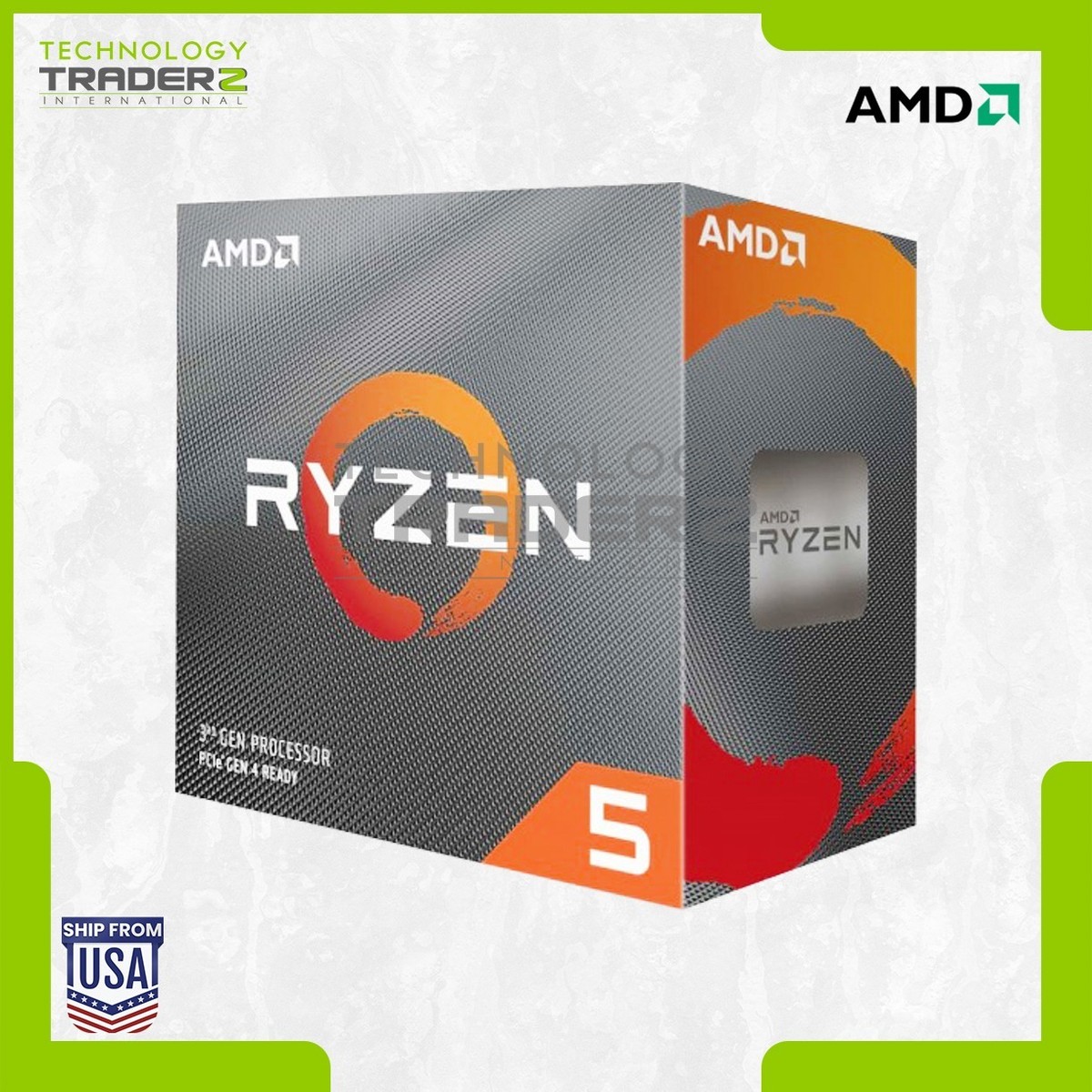 AMD Ryzen 5 3600 3.6GHz 6-Core AM4 Desktop Processor 100