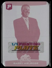 2025 Leaf Metal Pristine  #35 Barry Melrose Printing Plate Magenta 1/1
