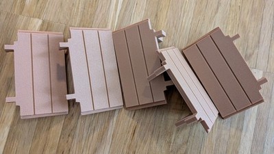 Playmobil Ritterburg Wehrgang Boden Balkon 5 Stk 3d-Druck