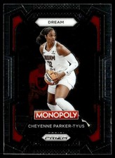 2024-25 Panini Prizm Monopoly WNBA Cheyenne Parker-Tyus Atlanta Dream #21