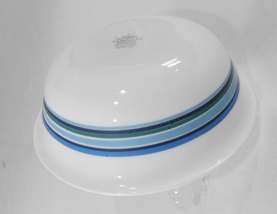   1 HTF Corelle Corning BLUE SWIRLS 18-oz BOWL 6.25'' Soup Cereal Salad