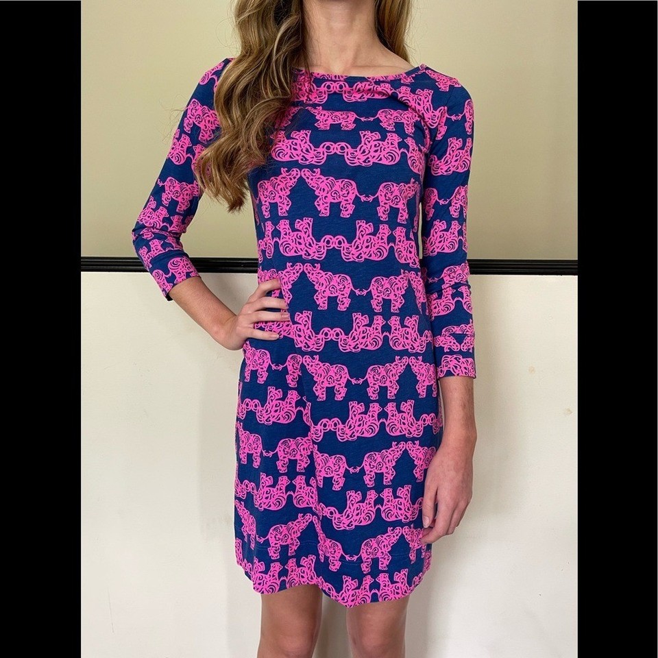 Lilly Pulitzer Elephant Print