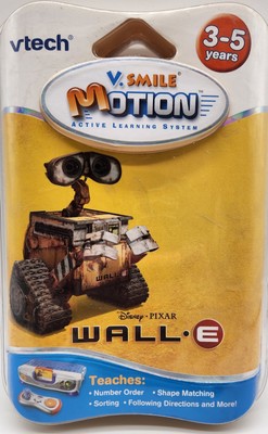 Vtech V.Smile, v-Motion Disney-Pixar Wall-E Ages 3-5 Vintage NEW Old Stock