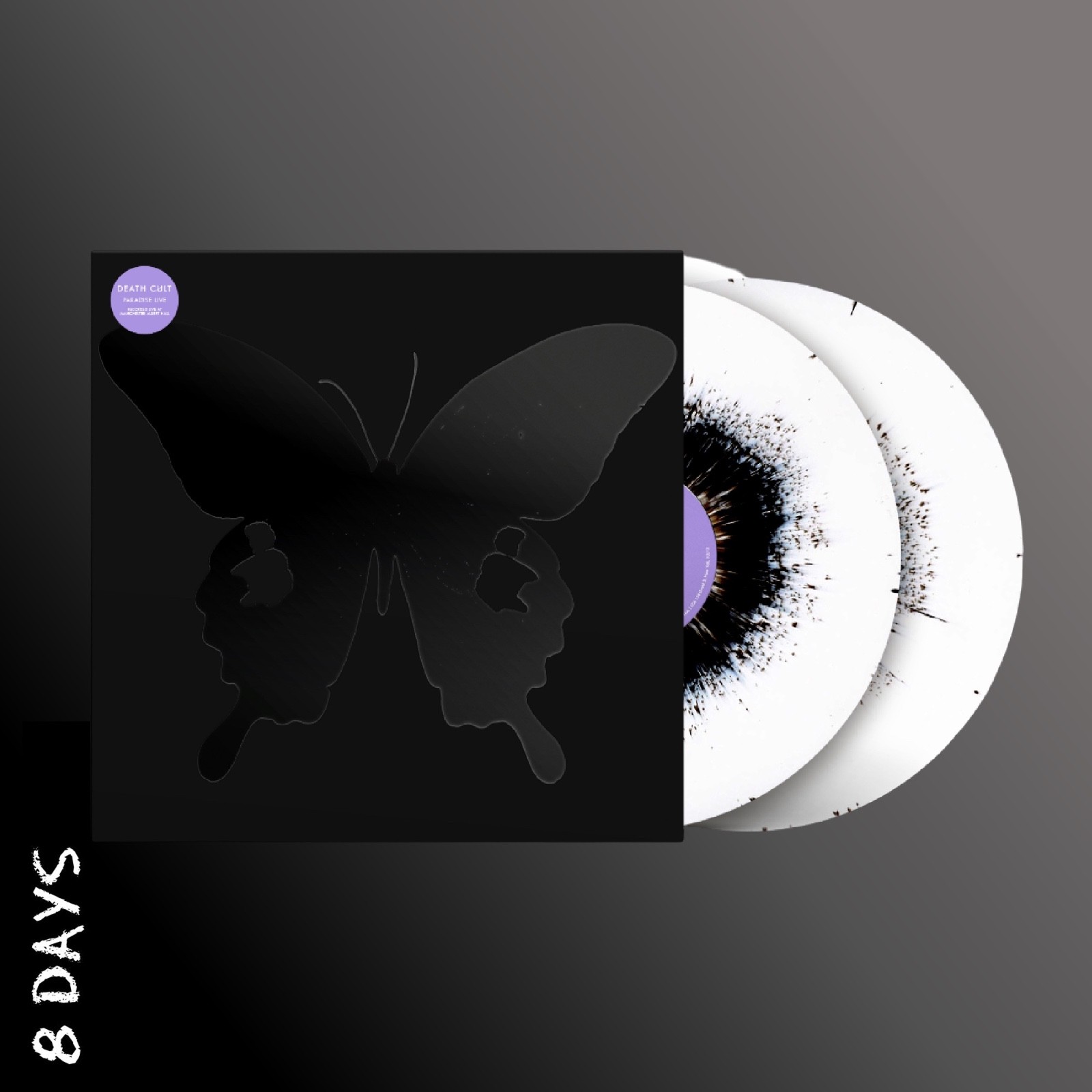 Death Cult - Paradise Live - Black/White Splatter Vinyl - Presale Ships 16/1/26