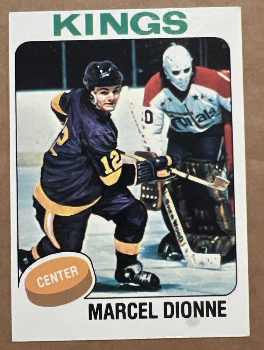 1975-76 Topps Hockey Marcel Dionne #140 Ex