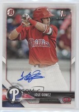 2018 Bowman Prospect Auto Jose Gomez #PA-JG Auto nd3