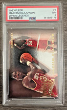 1993 Fleer Hakeem Olajuwon Living Legends #5 PSA 7 NM HOF 