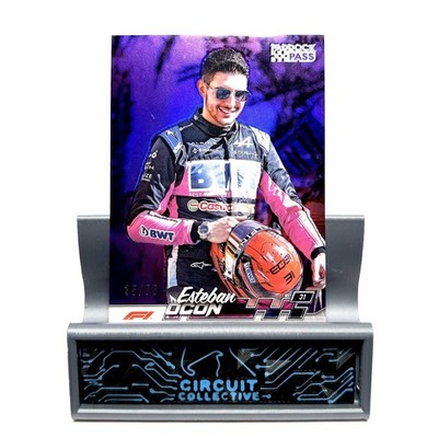 Topps 2024 Paddock Pass F1 - Esteban Ocon /75 [Purple] #9 BWT Alpine