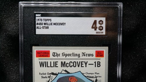 1970 Topps All-Star #450 Willie Mccovey SGC 5 - Bild 2 von 6