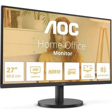 Image of AOC U27B3M 27" Widescreen VA WLED Black Multimedia Monitor 3840x2160 4ms 2xHDMI