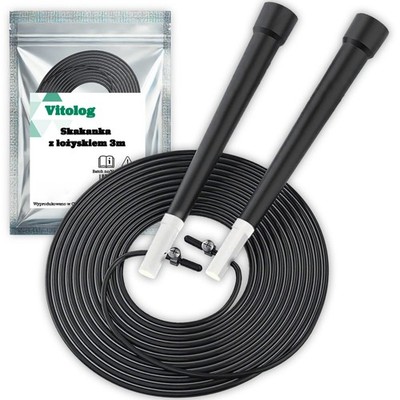 BC Box-Springseil mit Kugellager, verstellbar für CrossFit-Übungen, 3 m