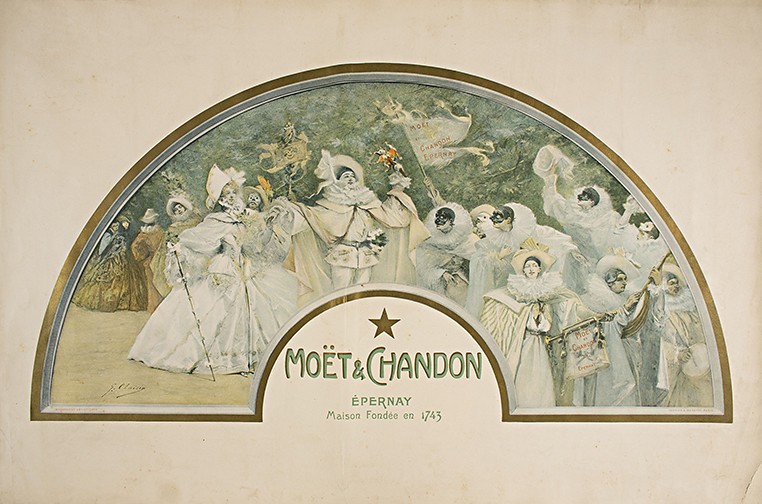 Moët & Chandon Vintage Poster c1920s - Multiple Sizes Available