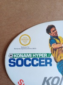 Nintendo NES Konami Hyper Soccer Promotional Sticker Decal Like NEW 