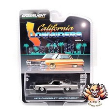 NEW GREENLIGHT CALIFORNIA LOW RIDERS SERIES 5-1972 CHEVROLET MONTE CARLO