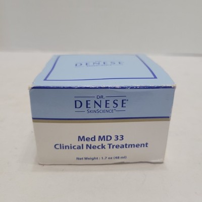 New In Box Dr Denese Med MD 33 Clinical Neck Treatment 1.7 OZ 