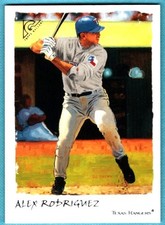 2002 Topps Gallery Veteran Variation 1 #20 Alex Rodriguez Grey Jsy
