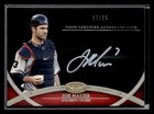 Joe Mauer #'d /25 AUTO - 2012 Topps Tier One Crowd Pleaser Autographs White Ink