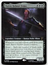 Baron Helmut Zemo (Extended Art) 405 Marvel Super Magic: The Gathering Foil