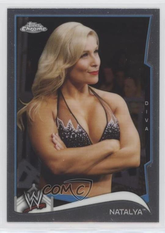 2014 Topps Chrome WWE Natalya #82 0ac3