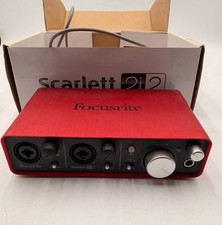 Focusrite Scarlett 2i2 USB Audio Interface   Tested  Working