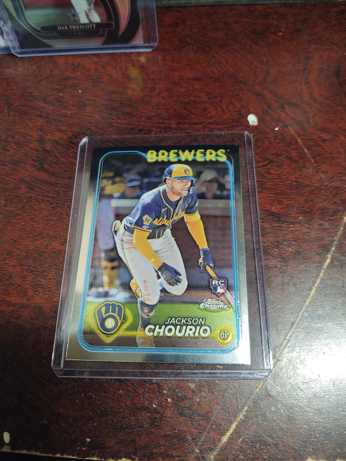 2024 Topps Chrome - Jackson Chourio #161 (RC)