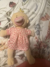 2014 Manahattan Company All Plush Baby Doll With A Magnetic Pacifier