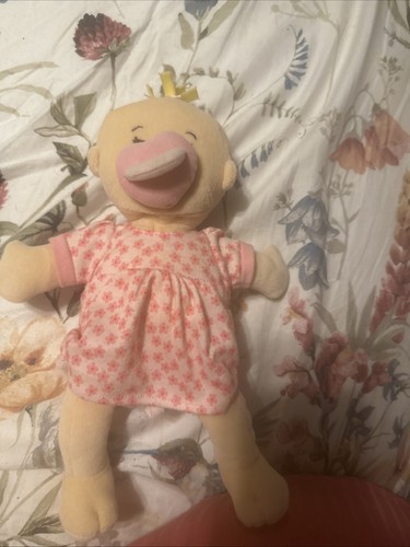 2014 Manahattan Company All Plush Baby Doll With A Magnetic Pacifier