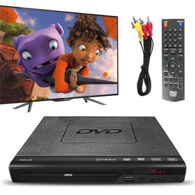 CD DVD  Spieler mit USB AV Anschluss mit Fernbedienung für TV Player DHL