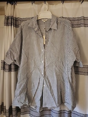 NWT Max Studio Women's Striped Top originally 138.00