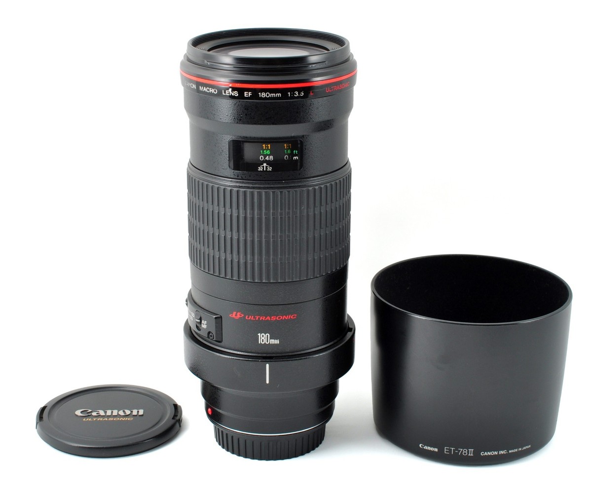 Canon Macro Lens EF 180mm 3.5l USM Ultrasonic for sale online | eBay