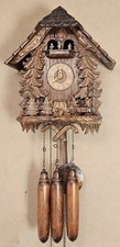 Large Vintage 8 Day German Musical Cuckoo Clock 