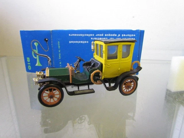 Rio 1/43 Fiat Doppio Phaeton 24 CV 1906 Yellow #25 Diecast