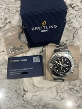 Breitling Avenger Chronograph 45mm Black Dial...