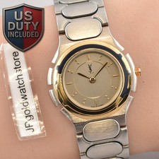 [Ricondizionato] Orologio da donna al quarzo oro 26 mm "MADE IN FRANCE" Yves ...