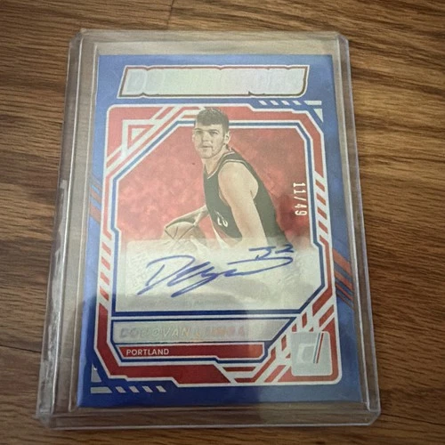2025 Donruss Optic Dominators Autographs - Cosmic Donovan Clingan