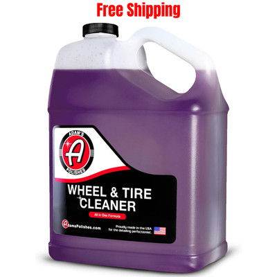 Adam's Polishes Wheel & Tire Cleaner Gallon, All in One Tire & Wheel Car Wash