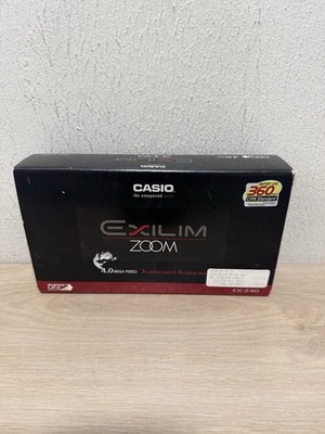 CASIO カシオ EXILIM EX-Z40 ブラック デジタル Casio EXILIM ZOOM EX-Z40 4.0MP Digital Camera - Silver (EXZ40S
