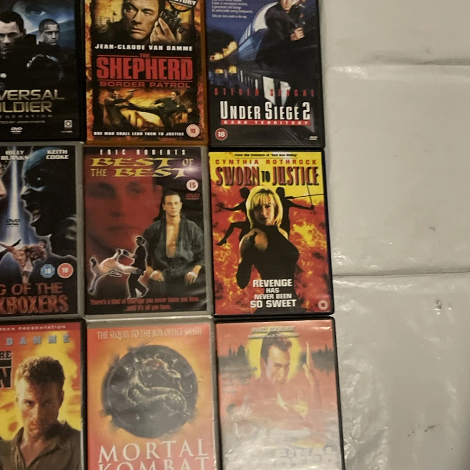 Martial Arts - Various DVDs/ Bundle Job Lot X 12 / Good To / Vgc - 02 - Image 3 of 4