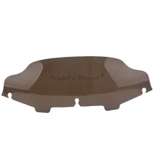 6" Windshield Smoke Wind Deflector For Harley Touring Street Electra Glide 96-13