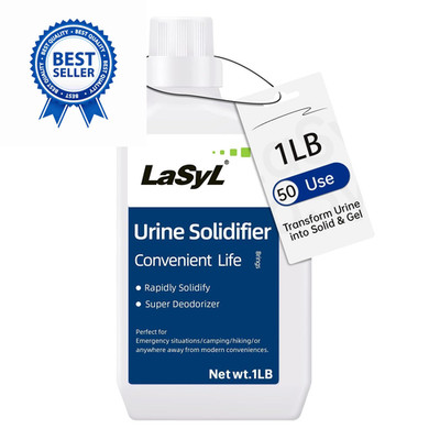LaSyL Super Absorbent Powder - 50/100/200 use, 1 Pound (Pack of 1), White