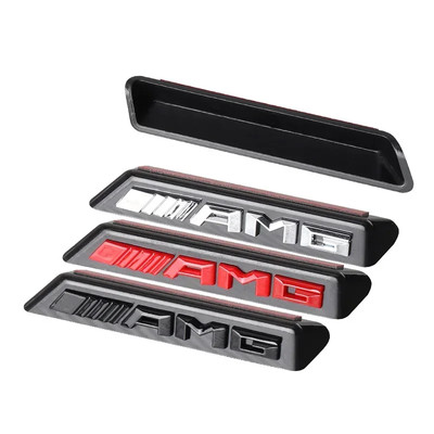3D ABS Car Sticker Front Grille Emblem for Mercedes Benz AMG E C G M R S Class