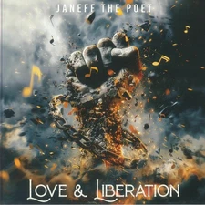 JANEFF THE POET - Love & Liberation - Vinyl (blue & pink marbled vinyl 12")