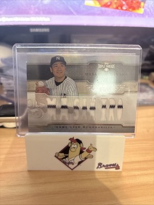 2014 Topps Triple Threads - Relics Masahiro Tanaka #TTR-MTA3 /36 (MEM, RC)