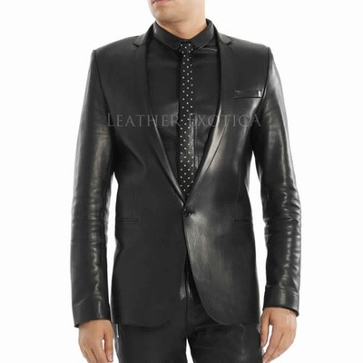 Men s Biker Leather Jacket Motorcycle Slim Fit Genuine Leather Rider Coat