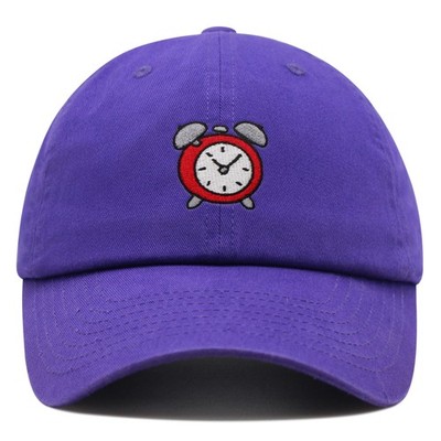 JPAK Red Alarm Clock Premium Dad Hat Soft Cotton Breathable Gift Trendy