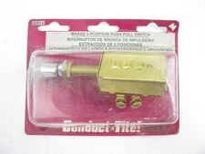 Motormite 86914 Brass 3-Position Push Pull Switch