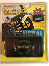 Tiger Electronics Quiz Wiz Handheld Game  Cartridge Book 1993 NEW SEALED