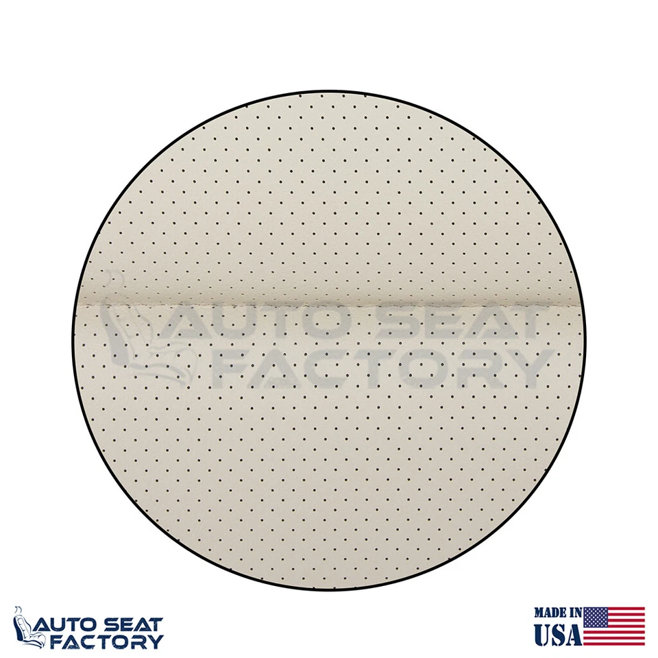2009 -2017 Fits Volkswagen Tiguan Replacement Perforated Driver Vinyl Seat Cover - Image 2 of 2
